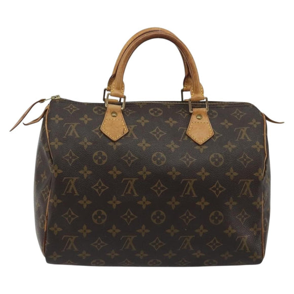 LOUIS VUITTON Monogram Speedy 30 Hand Bag M41526 LV Auth ka5172A