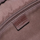 GUCCI GG Supreme Shoulder Bag PVC Leather Beige Silver 114291 Auth ka5174-18
