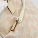 GUCCI GG Canvas Hand Bag Beige 002 1079 Auth ka5175A-10