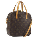 LOUIS VUITTON Monogram Spontini Hand Bag 2way M47500 LV Auth ka5176-1