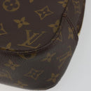 LOUIS VUITTON Monogram Spontini Hand Bag 2way M47500 LV Auth ka5176-10
