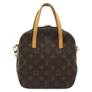 LOUIS VUITTON Monogram Spontini Hand Bag 2way M47500 LV Auth ka5176-2