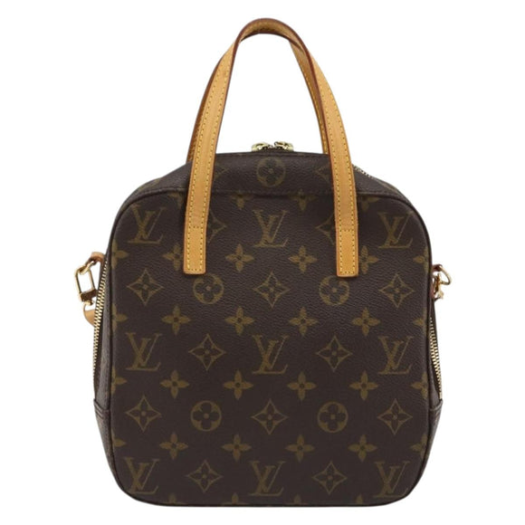 LOUIS VUITTON Monogram Spontini Hand Bag 2way M47500 LV Auth ka5176