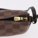 LOUIS VUITTON Damier Ebene Trousse Make Up Pouch N51982 LV Auth ka5177-9