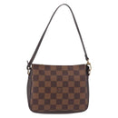 LOUIS VUITTON Damier Ebene Trousse Make Up Pouch N51982 LV Auth ka5177-13