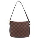 LOUIS VUITTON Damier Ebene Trousse Make Up Pouch N51982 LV Auth ka5177-2