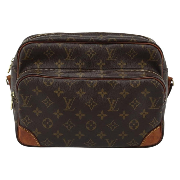 LOUIS VUITTON Monogram Nile Shoulder Bag M45244 LV Auth ka5178A
