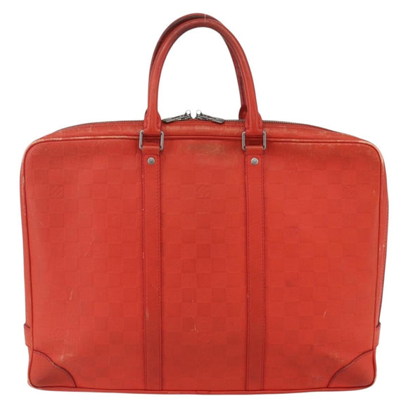 LOUIS VUITTON Damier Infini Porte Documents Voyage Bag N41143 LV Auth ka518