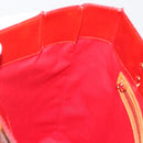 LOUIS VUITTON Monogram Vernis Reade MM Hand Bag Red M91086 LV Auth ka5182-21