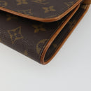 LOUIS VUITTON Monogram Pochette Twin GM Shoulder Bag M51852 LV Auth ka5183-14