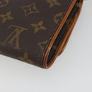 LOUIS VUITTON Monogram Pochette Twin GM Shoulder Bag M51852 LV Auth ka5183-16