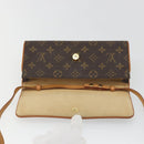LOUIS VUITTON Monogram Pochette Twin GM Shoulder Bag M51852 LV Auth ka5183-10