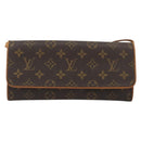 LOUIS VUITTON Monogram Pochette Twin GM Shoulder Bag M51852 LV Auth ka5183-13