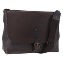 LOUIS VUITTON Utah Ohama Shoulder Bag Leather Brown M92994 LV Auth ka5184-1