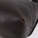 LOUIS VUITTON Utah Ohama Shoulder Bag Leather Brown M92994 LV Auth ka5184-13