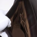 LOUIS VUITTON Utah Ohama Shoulder Bag Leather Brown M92994 LV Auth ka5184-19
