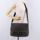 LOUIS VUITTON Utah Ohama Shoulder Bag Leather Brown M92994 LV Auth ka5184-24