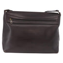 LOUIS VUITTON Utah Ohama Shoulder Bag Leather Brown M92994 LV Auth ka5184-3