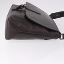 LOUIS VUITTON Utah Ohama Shoulder Bag Leather Brown M92994 LV Auth ka5184-4