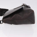 LOUIS VUITTON Utah Ohama Shoulder Bag Leather Brown M92994 LV Auth ka5184-5