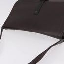 LOUIS VUITTON Utah Ohama Shoulder Bag Leather Brown M92994 LV Auth ka5184-6