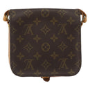 LOUIS VUITTON Monogram Cartouchiere PM Shoulder Bag M51254 LV Auth ka5185-2