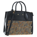 LOUIS VUITTON City Steamer PM Hand Bag Calf Skin Black M51021 LV Auth ka5186SV-1