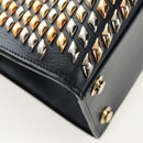 LOUIS VUITTON City Steamer PM Hand Bag Calf Skin Black M51021 LV Auth ka5186SV-15