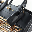 LOUIS VUITTON City Steamer PM Hand Bag Calf Skin Black M51021 LV Auth ka5186SV-19