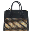 LOUIS VUITTON City Steamer PM Hand Bag Calf Skin Black M51021 LV Auth ka5186SV-2