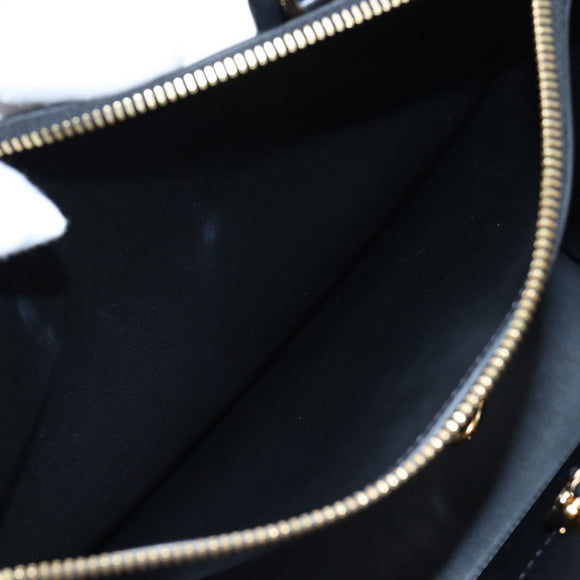 LOUIS VUITTON City Steamer PM Hand Bag Calf Skin Black M51021 LV Auth ka5186SV