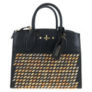 LOUIS VUITTON City Steamer PM Hand Bag Calf Skin Black M51021 LV Auth ka5186SV-3