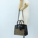 LOUIS VUITTON City Steamer PM Hand Bag Calf Skin Black M51021 LV Auth ka5186SV-30