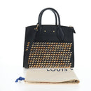 LOUIS VUITTON City Steamer PM Hand Bag Calf Skin Black M51021 LV Auth ka5186SV-31
