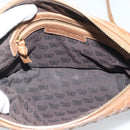 BOTTEGA VENETA INTRECCIATO Shoulder Bag Leather Outlet Brown Gold Auth ka5188A-11