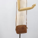 BOTTEGA VENETA INTRECCIATO Shoulder Bag Leather Outlet Brown Gold Auth ka5188A-22
