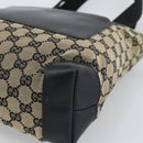 GUCCI GG Canvas Tote Bag Black 019 0402 Auth ka5189-8
