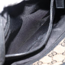 GUCCI GG Canvas Tote Bag Black 019 0402 Auth ka5189-23