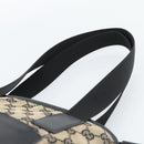 GUCCI GG Canvas Tote Bag Black 019 0402 Auth ka5189-14