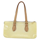 LOUIS VUITTON Monogram Vernis Rosewood Avenue Hand Bag Perle M93508 Auth ka519-2