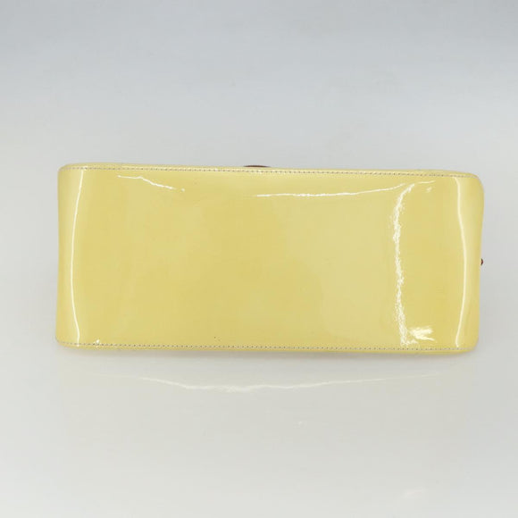 LOUIS VUITTON Monogram Vernis Rosewood Avenue Hand Bag Perle M93508 Auth ka519