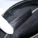 BALENCIAGA Neo Sketch Shoulder Bag Leather Black Silver 390924 Auth ka5190-12