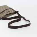 GUCCI GG Supreme Shoulder Bag PVC Leather Beige Silver 141626 Auth ka5191-7