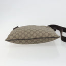 GUCCI GG Supreme Shoulder Bag PVC Leather Beige Silver 141626 Auth ka5191-9