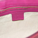 GUCCI Chain Soho Shoulder Bag Patent Pink Gold 336752 Auth ka5192-18