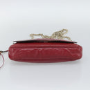 GUCCI Chain Soho Shoulder Bag Patent Pink Gold 336752 Auth ka5192-5