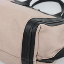 Chloe Alison Hand Bag Leather Pink Black Auth ka5193-12