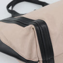 Chloe Alison Hand Bag Leather Pink Black Auth ka5193-13