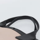 Chloe Alison Hand Bag Leather Pink Black Auth ka5193-8