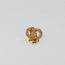 Christian Dior Earring Metal Gold Tone Auth ka5195V-2